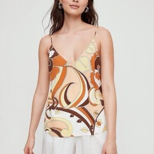 𝅺wilfred | Boscono Camisole Retro Print XS